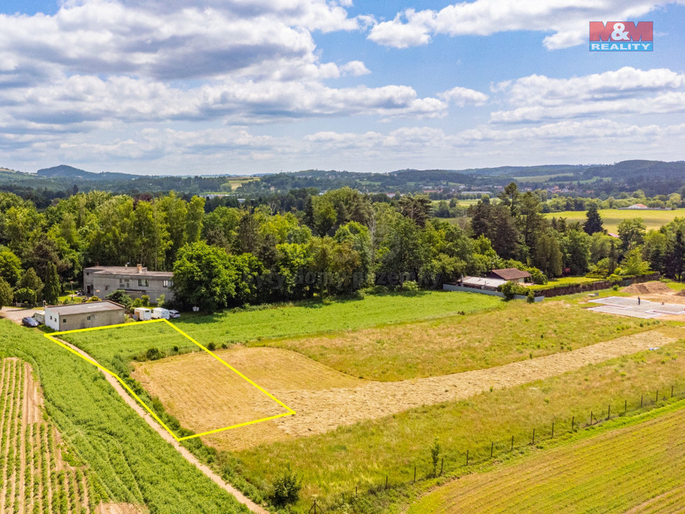 Prodej stavební parcely 1002 m², Nespeky