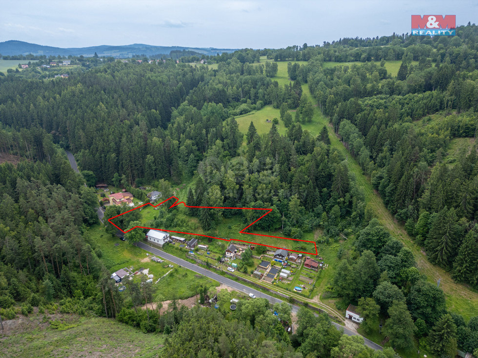 Prodej stavební parcely 4431 m², Březová