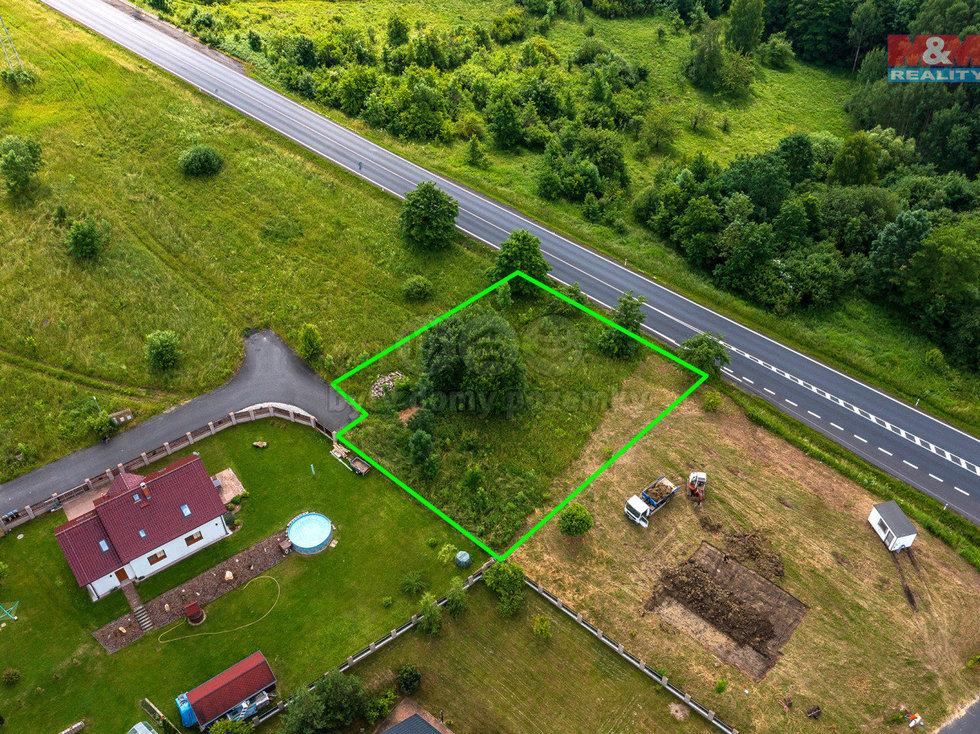 Prodej stavební parcely 1142 m², Ludvíkovice