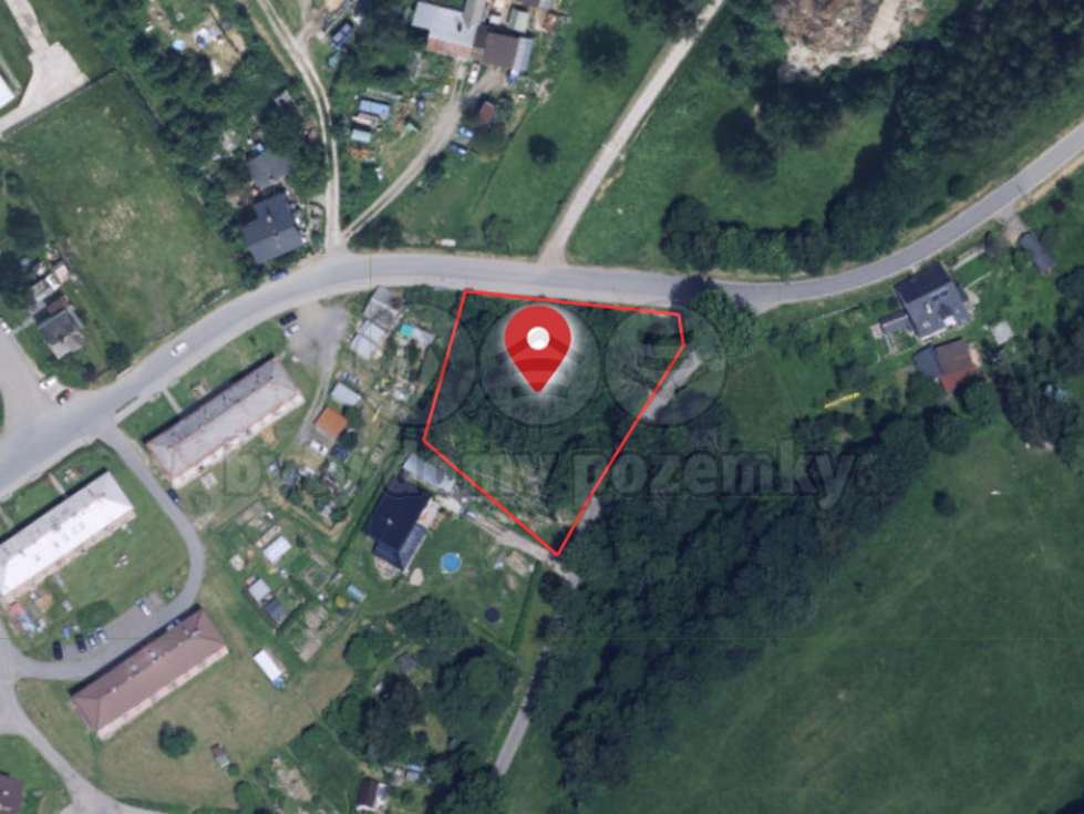 Prodej stavební parcely 2103 m², Červená Voda