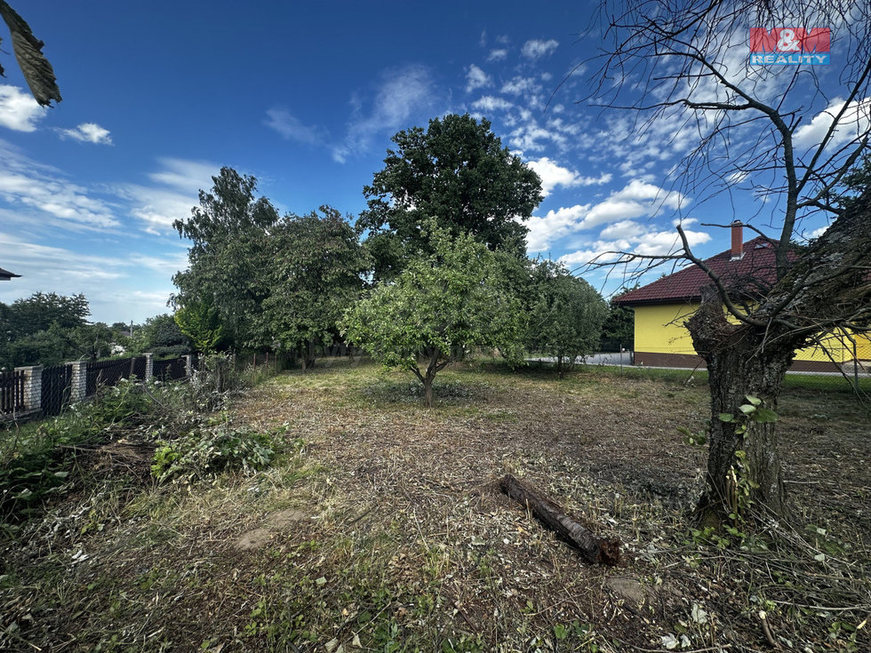 Prodej stavební parcely 971 m², Chlístovice