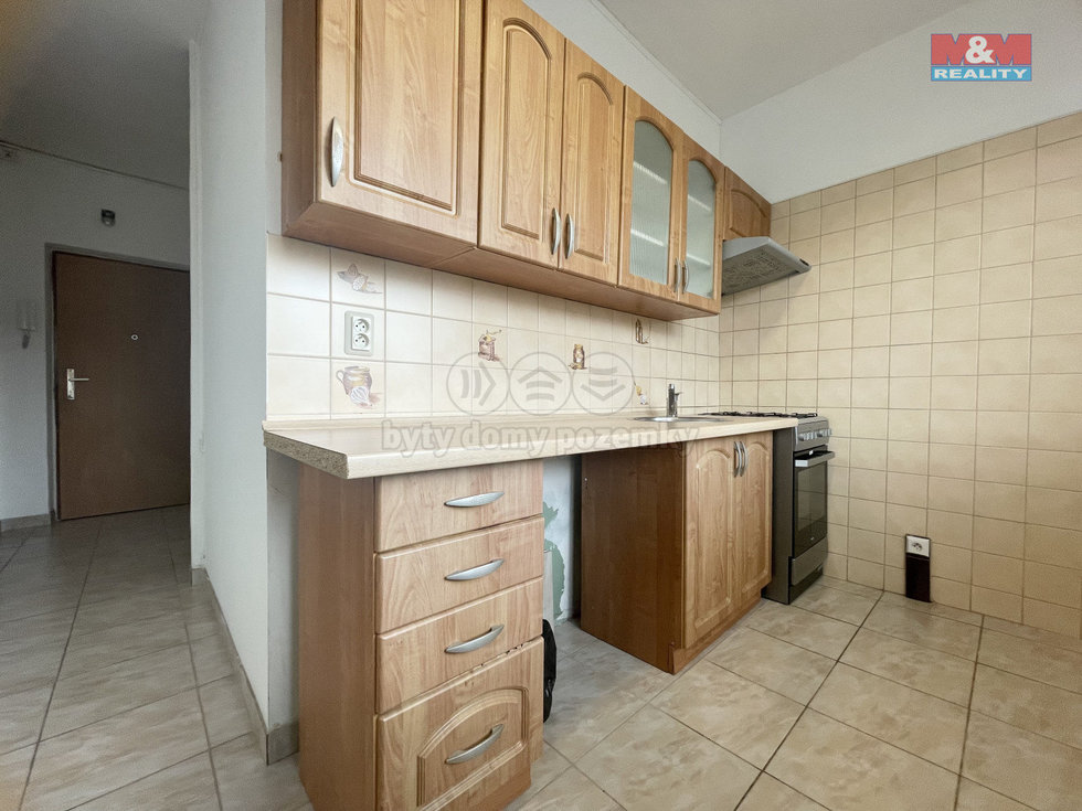 Pronájem bytu 1+1 35 m², Kadaň