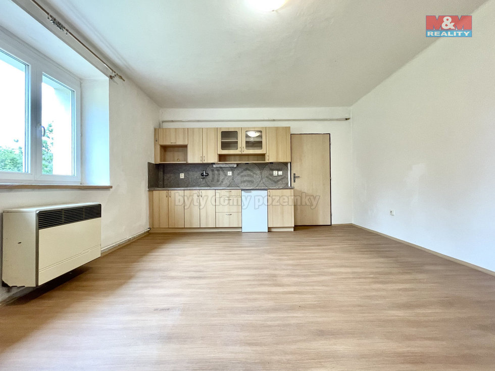 Pronájem bytu 1+kk, garsoniery 25 m², Louny