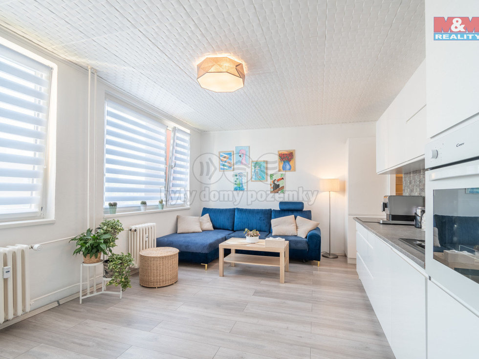 Pronájem bytu 1+kk, garsoniery 33 m², Kladno