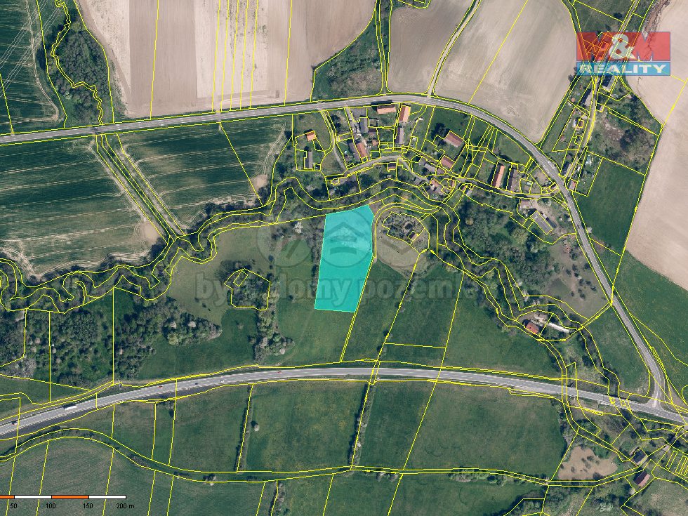 Prodej louky 2150 m², Kravaře