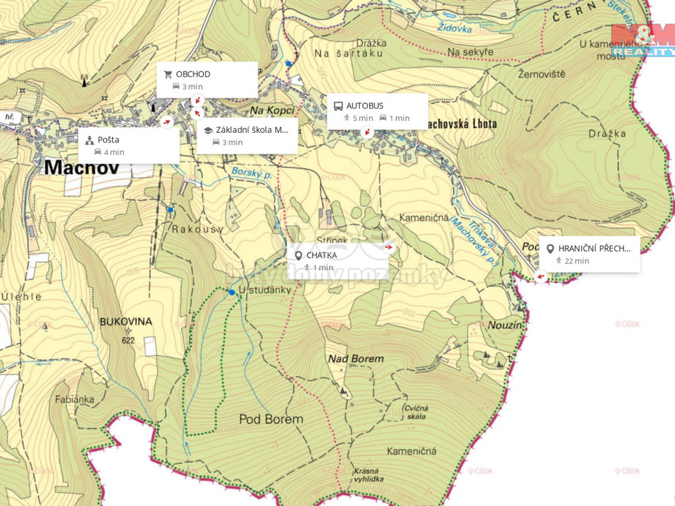 Prodej chaty 25 m², Machov