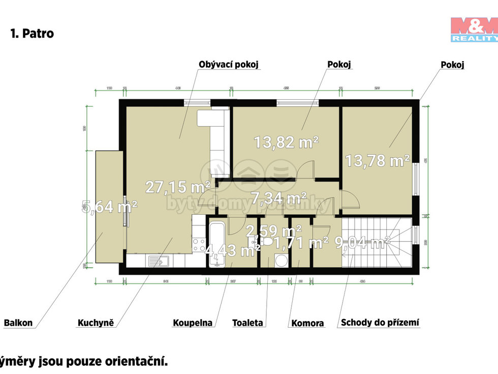 Prodej bytu 3+kk 77 m², Plzeň