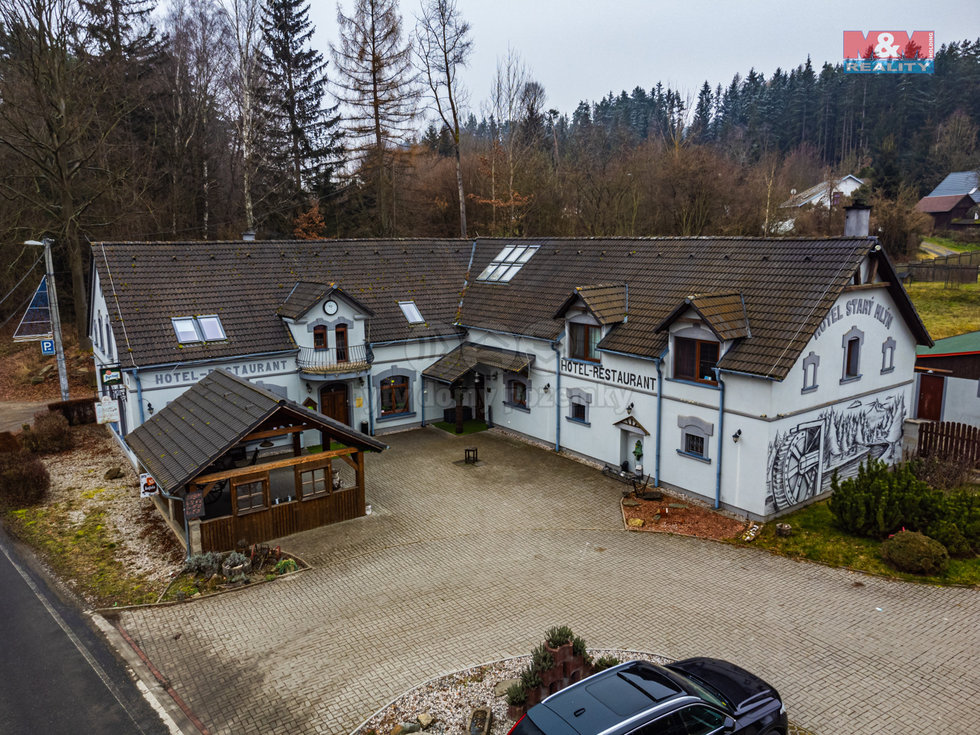 Prodej hotelu, penzionu 566 m², Přimda