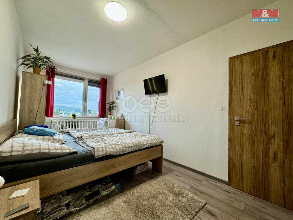 Prodej bytu 3+1 66 m², Nová Bystřice