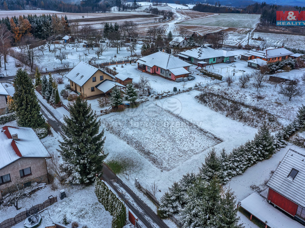 Prodej stavební parcely, Borová