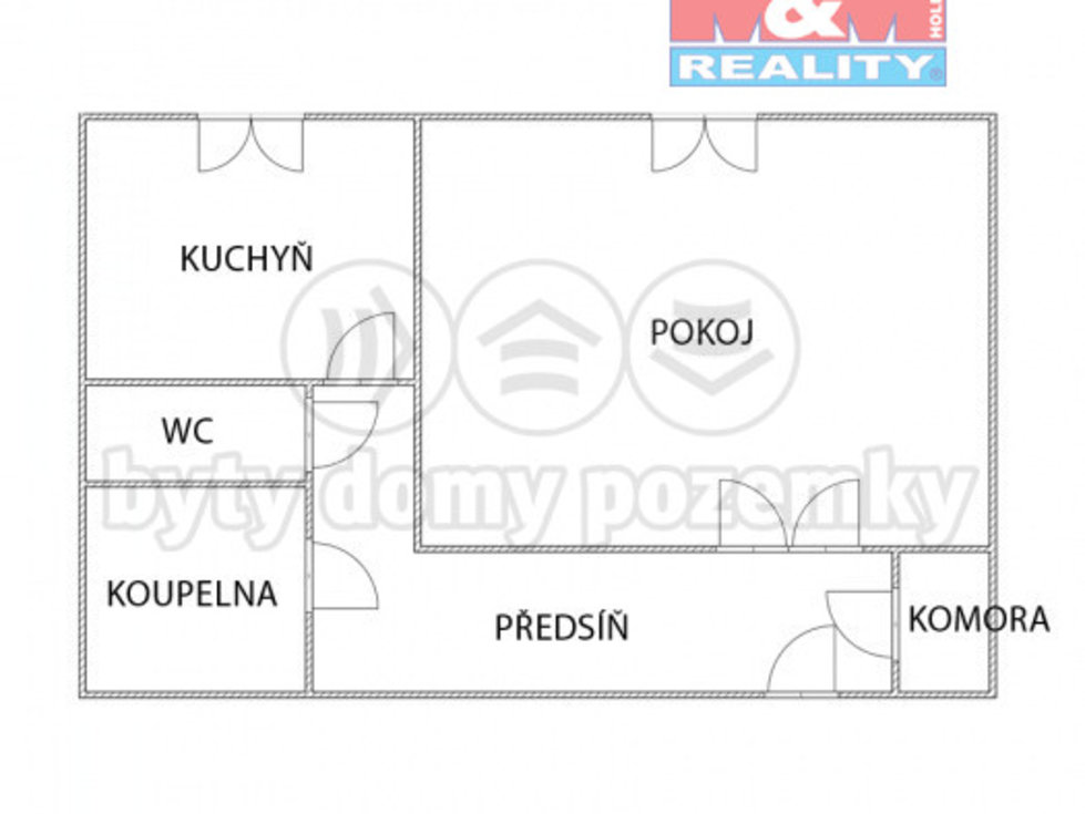 Pronájem bytu 1+1 39 m², Orlová