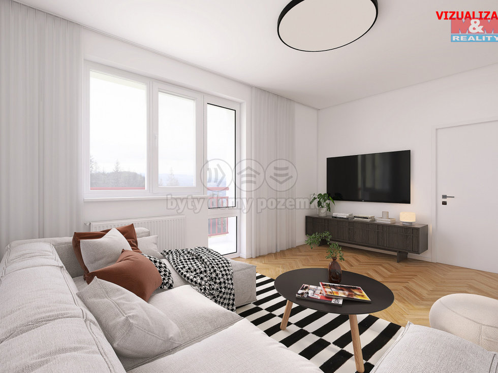 Prodej bytu 2+1 57 m², Nejdek