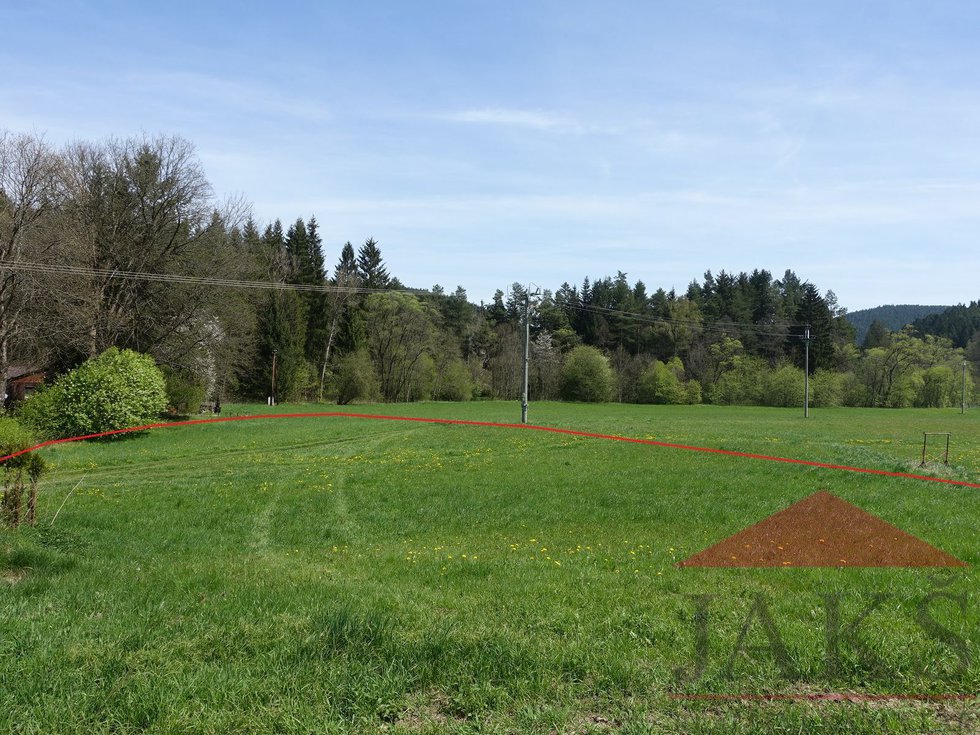 Prodej stavební parcely 2016 m², Dlouhá Ves