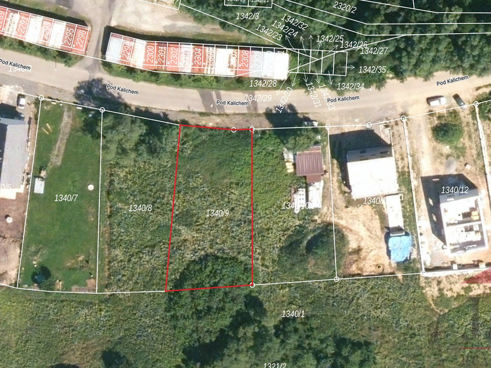 Prodej stavební parcely 812 m², Sušice