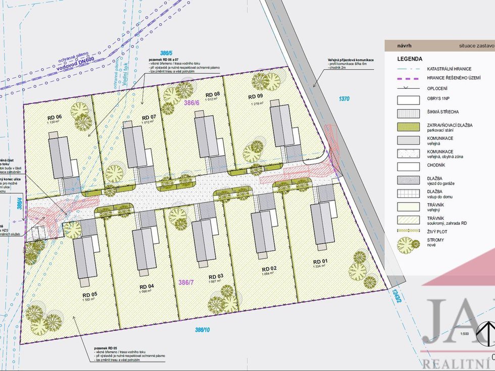 Prodej stavební parcely 11860 m², Janovice nad Úhlavou