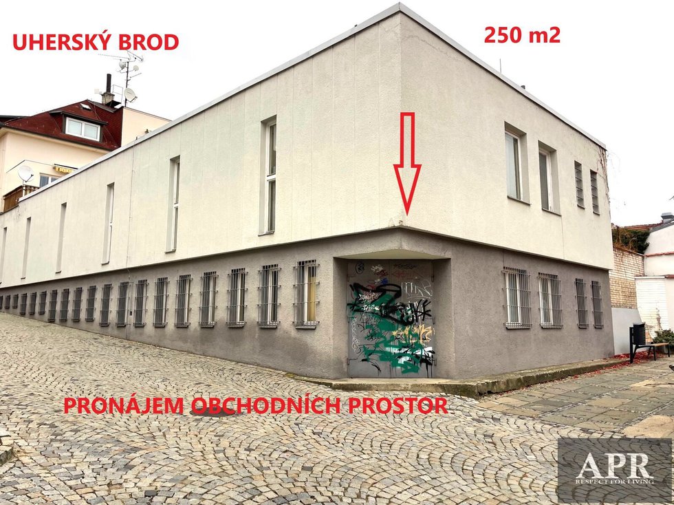 Pronájem obchodu 250 m², Uherský Brod