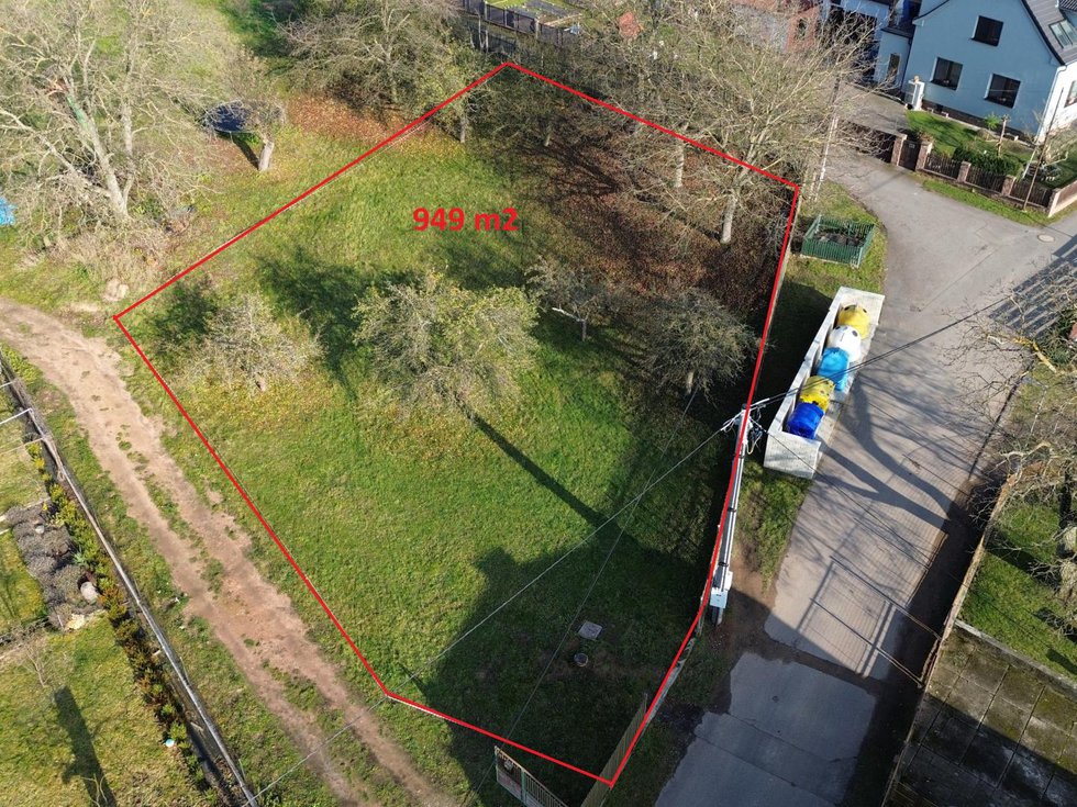 Prodej stavební parcely 949 m², Háje