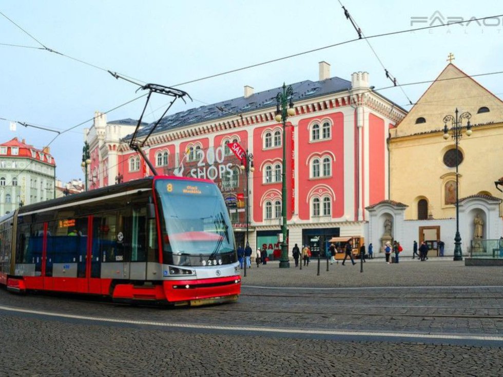 Pronájem kanceláře 400 m², Praha