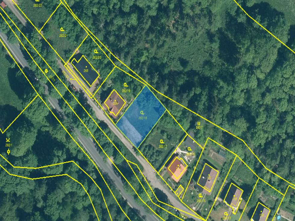 Prodej stavební parcely 600 m², Sušice