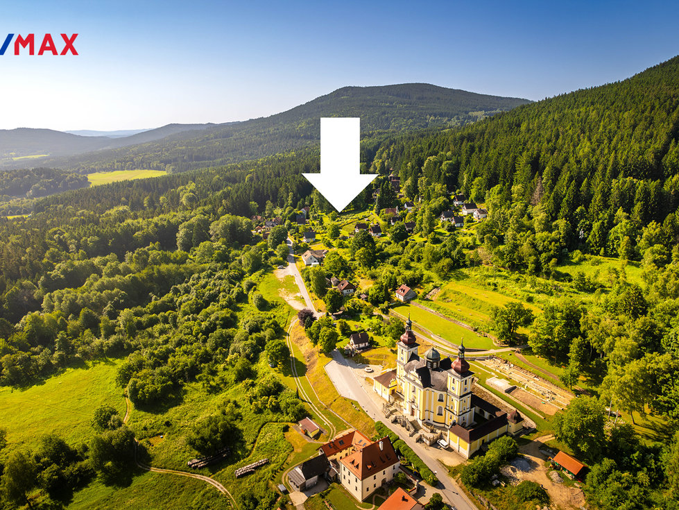 Prodej stavební parcely 1348 m², Horní Stropnice