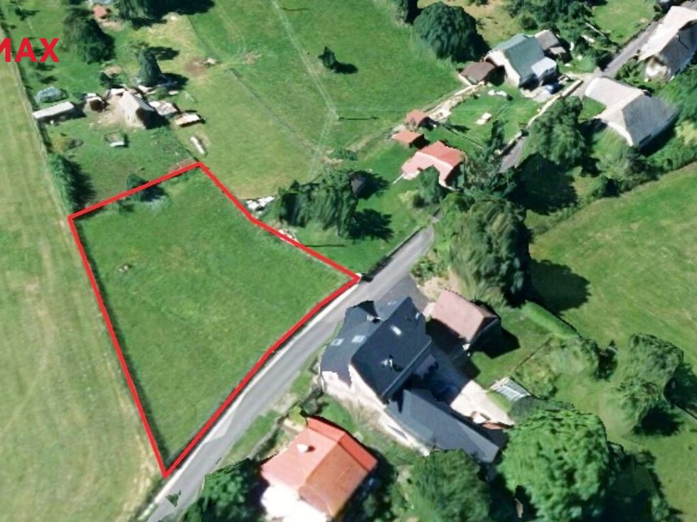 Prodej stavební parcely 1134 m², Vrbice