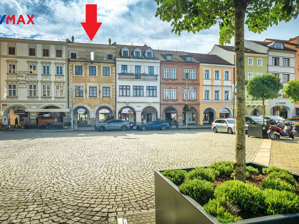 Prodej historického objektu 593 m², České Budějovice