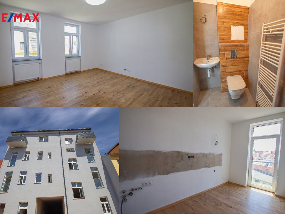 Pronájem bytu 1+1 36 m², České Budějovice