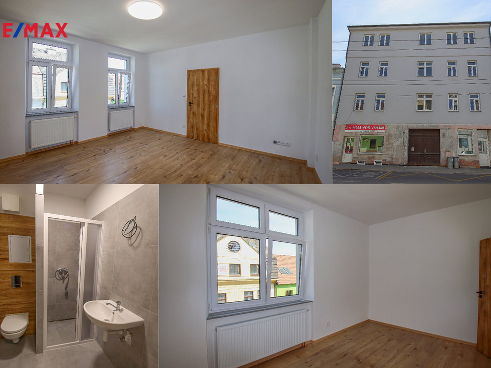 Pronájem bytu 1+1 44 m², České Budějovice