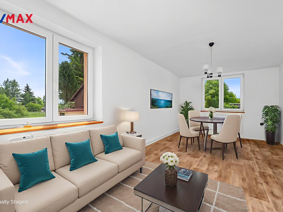 Prodej bytu 2+1 46 m², Černá v Pošumaví