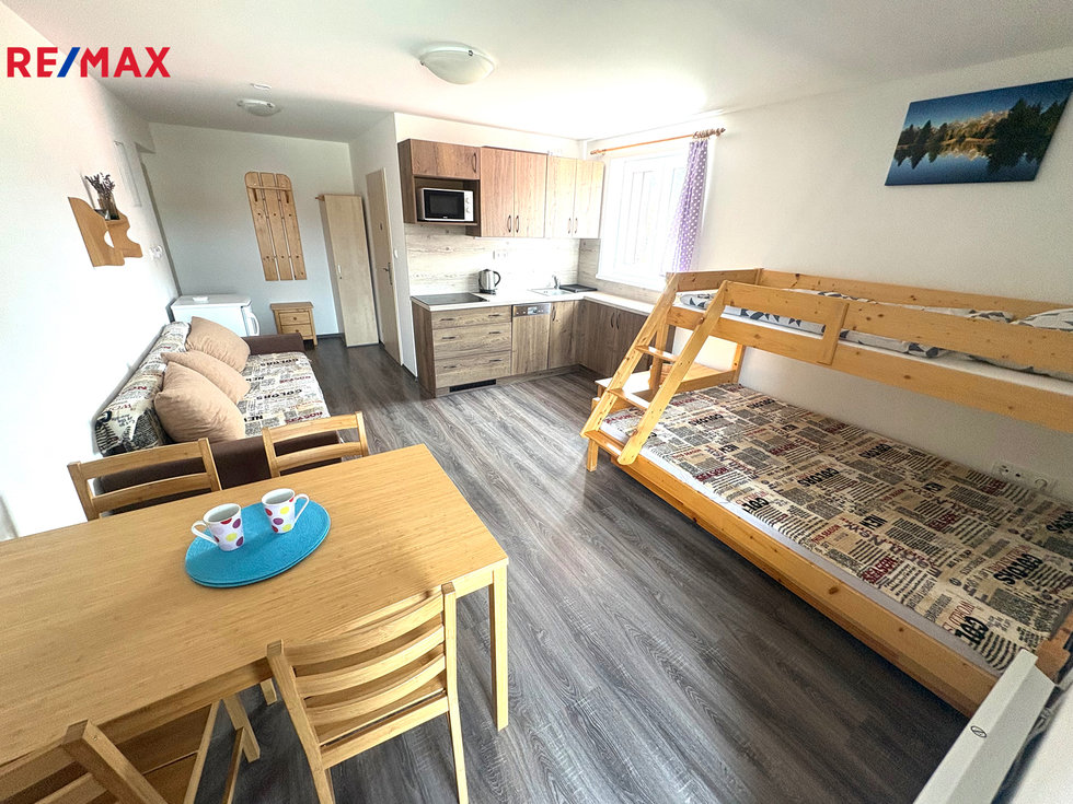 Prodej bytu 1+kk, garsoniery 26 m², Nová Pec