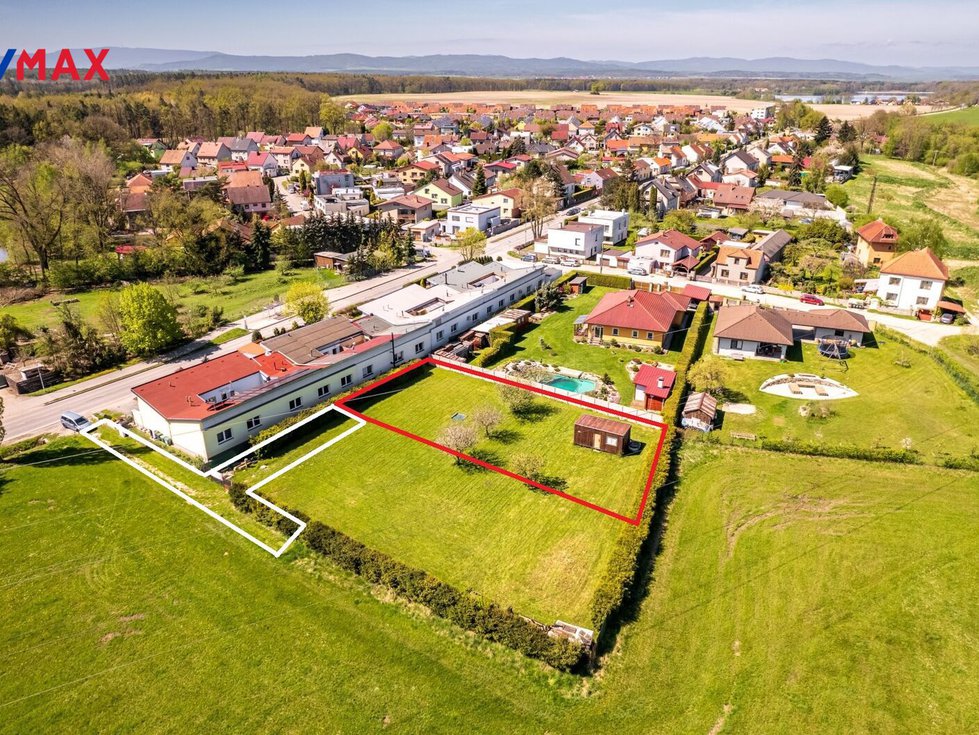 Prodej stavební parcely 1094 m², České Budějovice