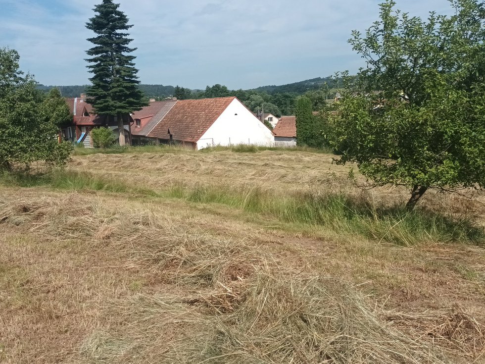 Prodej stavební parcely 3809 m², Nalžovské Hory