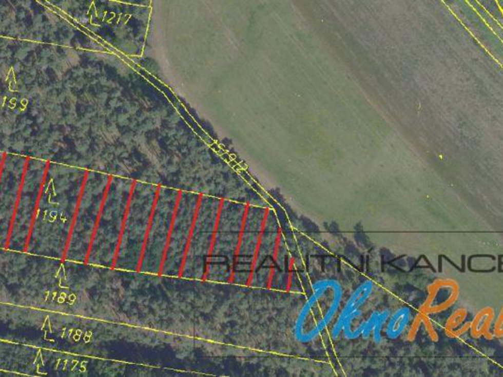 Prodej lesa 15009 m², Kostelní Lhota