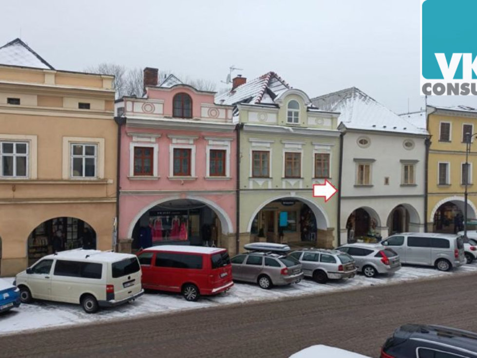 Pronájem obchodu 72 m2 na Smetanově náměstí v Lito