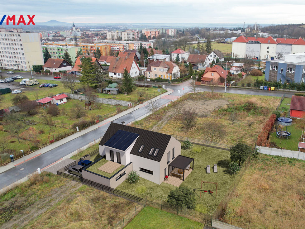 Prodej stavební parcely 775 m², Litoměřice