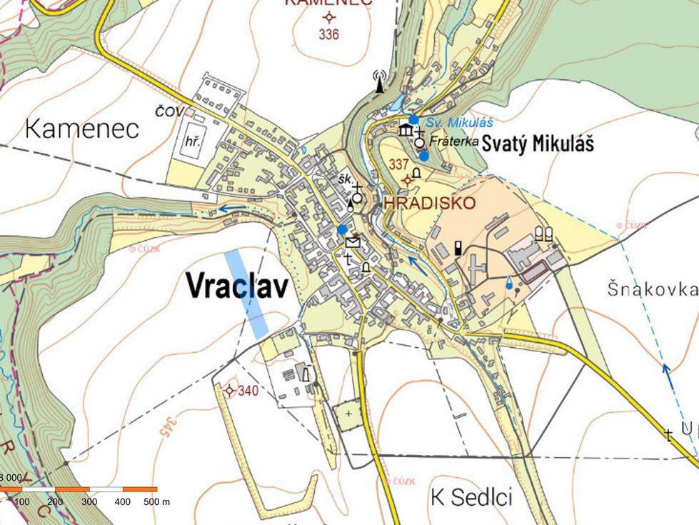 Prodej zemědělské půdy 15659 m², Vraclav