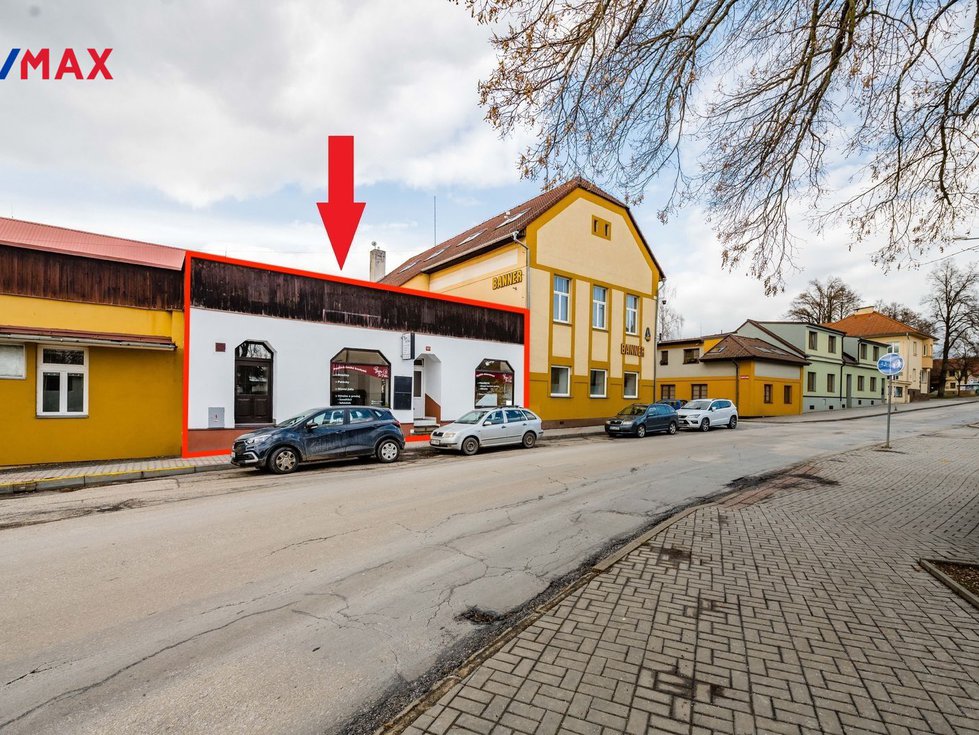 Pronájem obchodu 141 m², Sezimovo Ústí