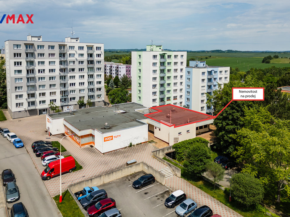 Prodej obchodu 578 m², Tábor