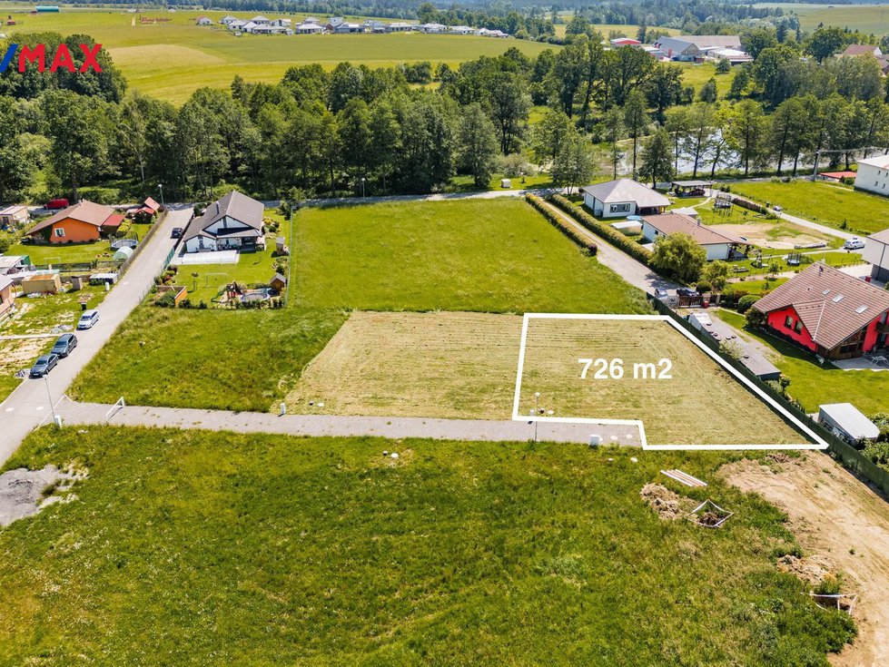 Prodej stavební parcely 726 m², Sedlečko u Soběslavě