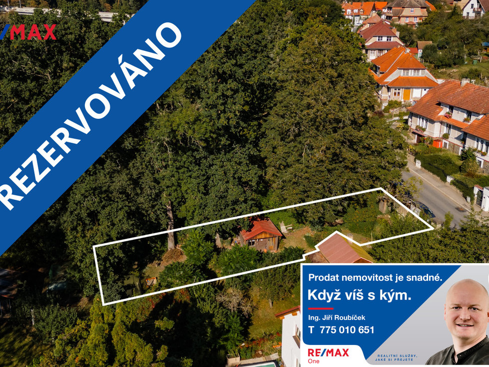 Prodej stavební parcely 414 m², Tábor