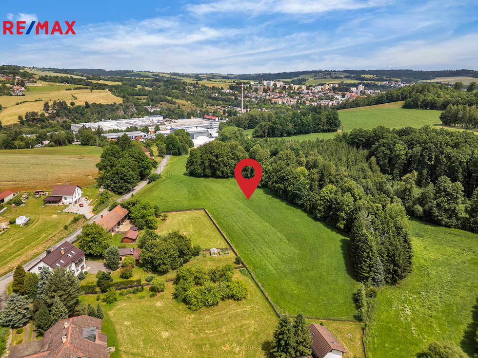 Prodej stavební parcely 12665 m², Kožlí