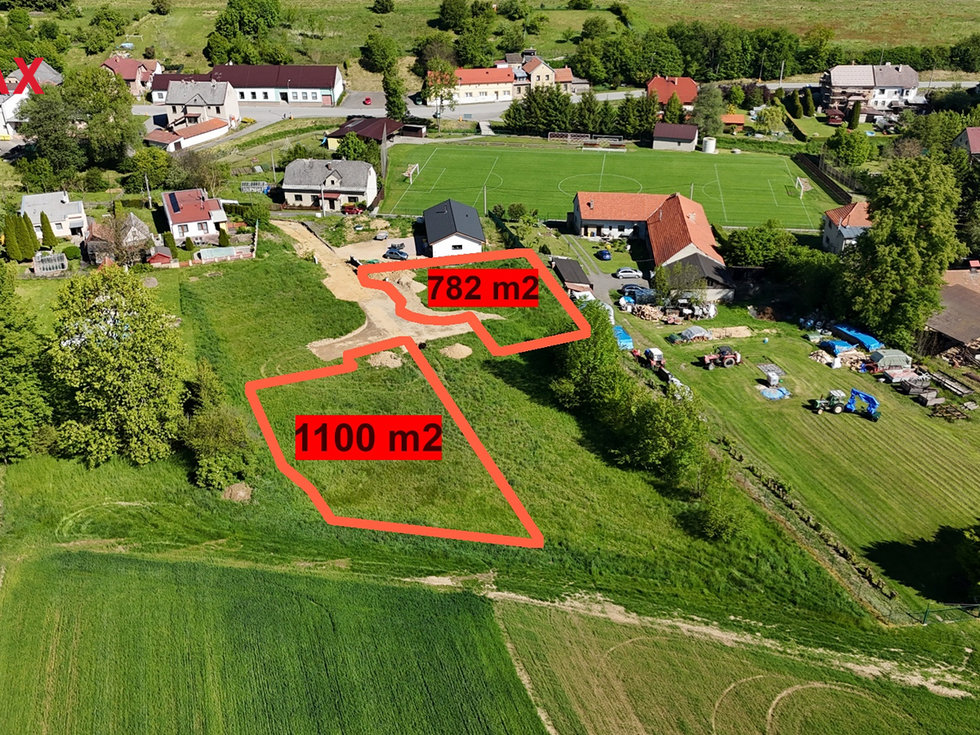 Prodej stavební parcely 782 m², Opatov
