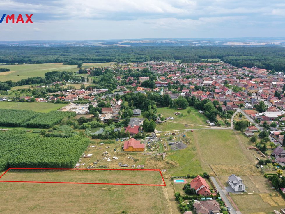 Prodej stavební parcely 2967 m², Horní Jelení