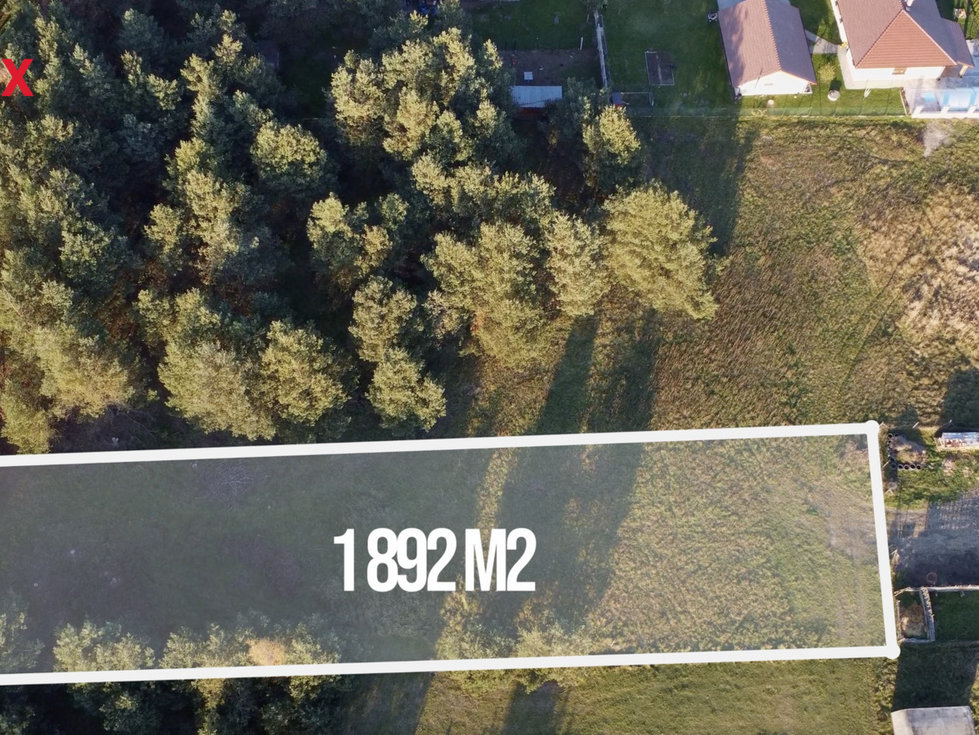 Prodej stavební parcely 1892 m², Bělušice