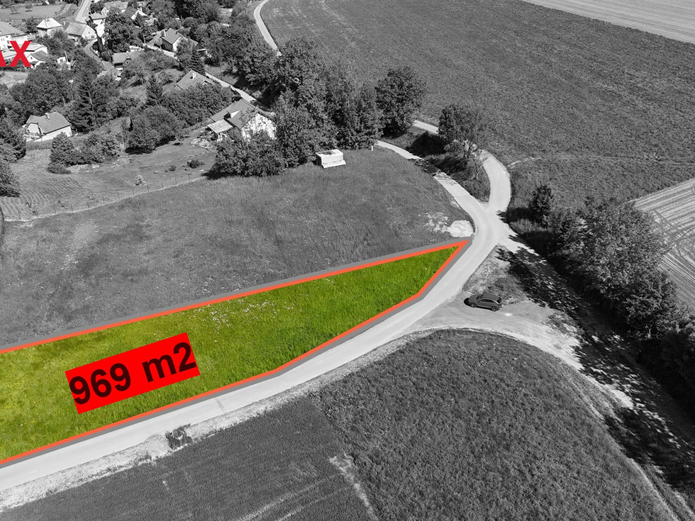 Prodej stavební parcely 969 m², Opatov