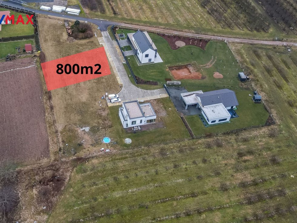 Prodej stavební parcely 761 m², Těchlovice