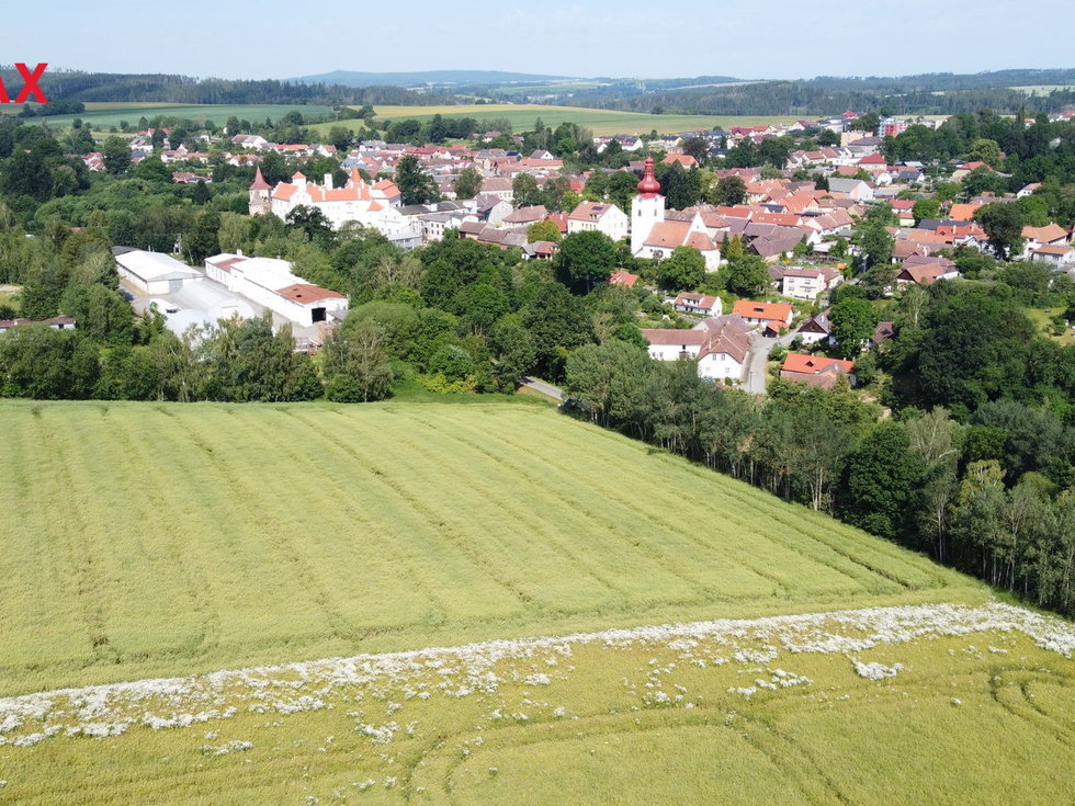 Prodej komerčního pozemku 2000 m², Červená Řečice