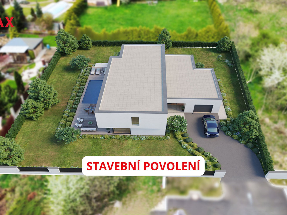 Prodej stavební parcely 966 m², Chomutov