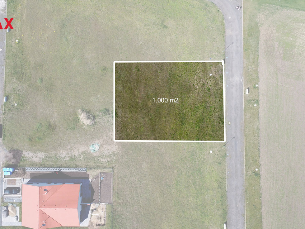 Prodej stavební parcely 1000 m², Slavětín