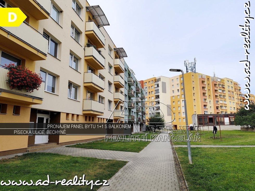 Pronájem bytu 1+1 39 m², Bechyně